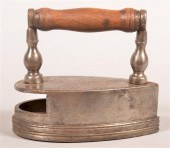 ANTIQUE ROUND BACK SLUG IRON.A