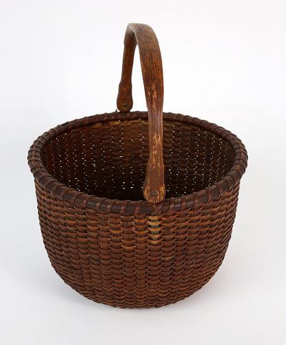 ANTIQUE ROUND OPEN SWING HANDLE