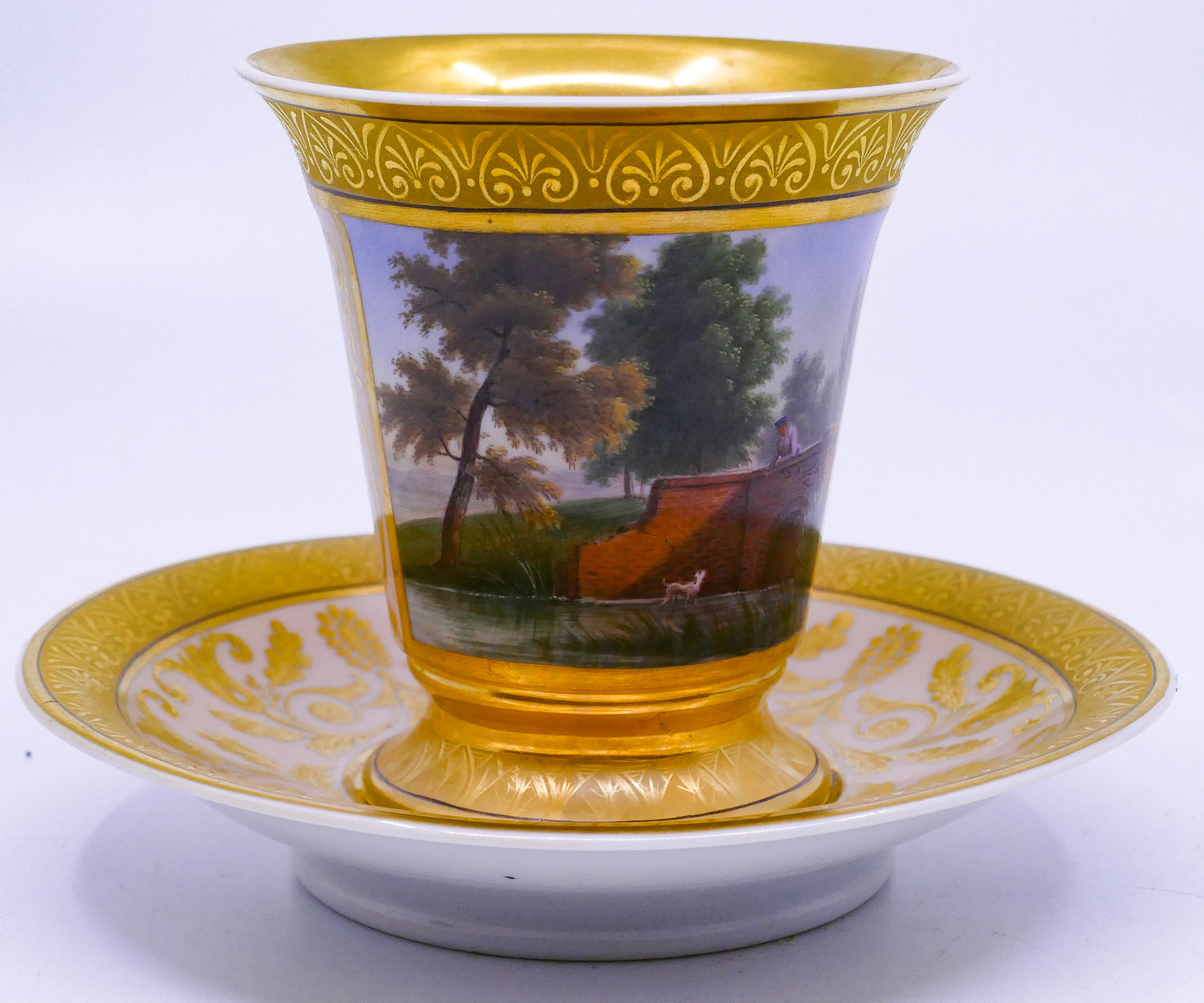 Antique Royal Berlin Gilt Porcelain