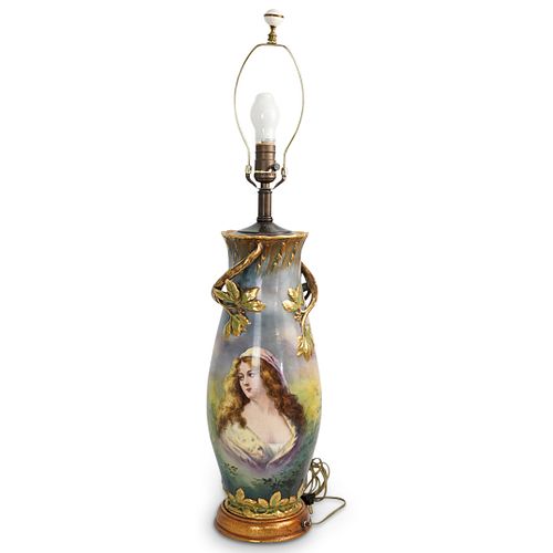 ANTIQUE ROYAL BONN HAND PAINTED