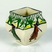 ANTIQUE ROYAL DOULTON MINI VAS