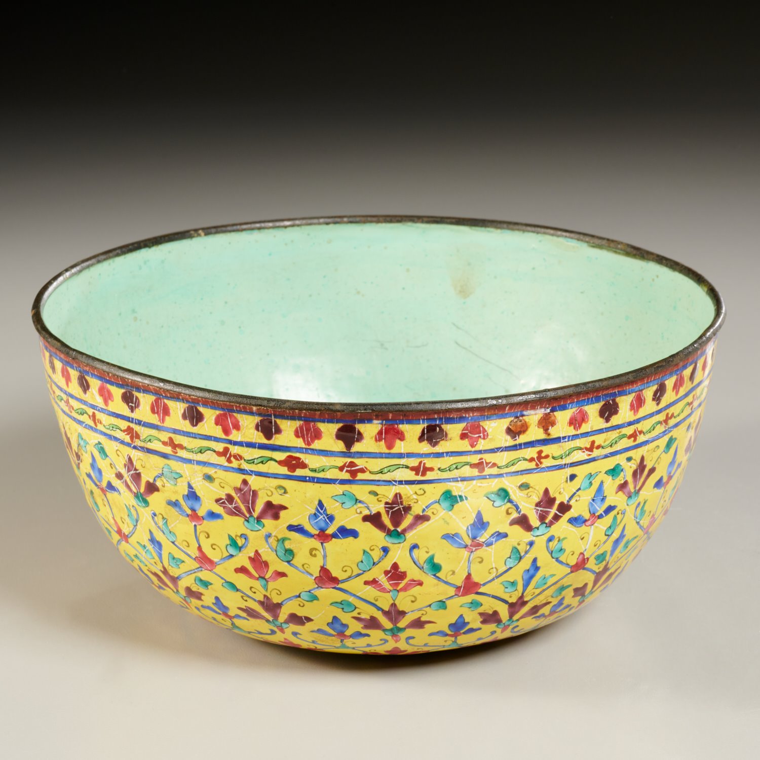 ANTIQUE ROYAL THAI ENAMELED