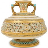 ANTIQUE ROYAL WORCESTER PORCEL