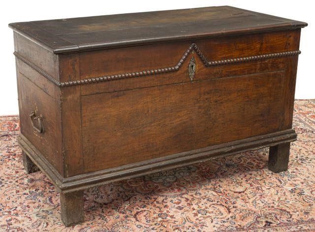 ANTIQUE RUSTIC FRENCH COFFER