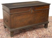 ANTIQUE RUSTIC FRENCH COFFER T