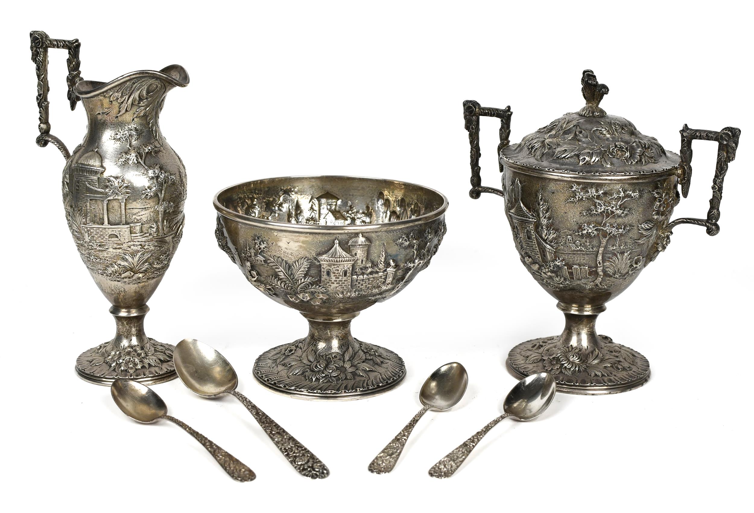ANTIQUE S. KIRK & SON STERLING,