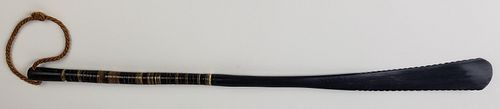 ANTIQUE SAILOR MADE EXOTIC WOOD