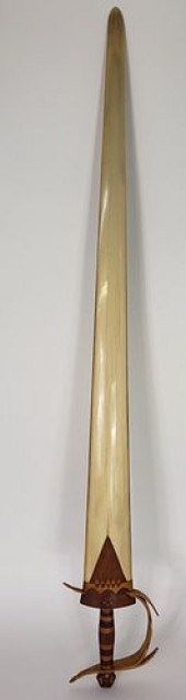 ANTIQUE SAILOR MADE INLAID SWO