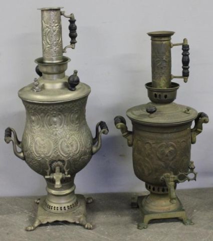 Antique Samovar Lot.Includes an