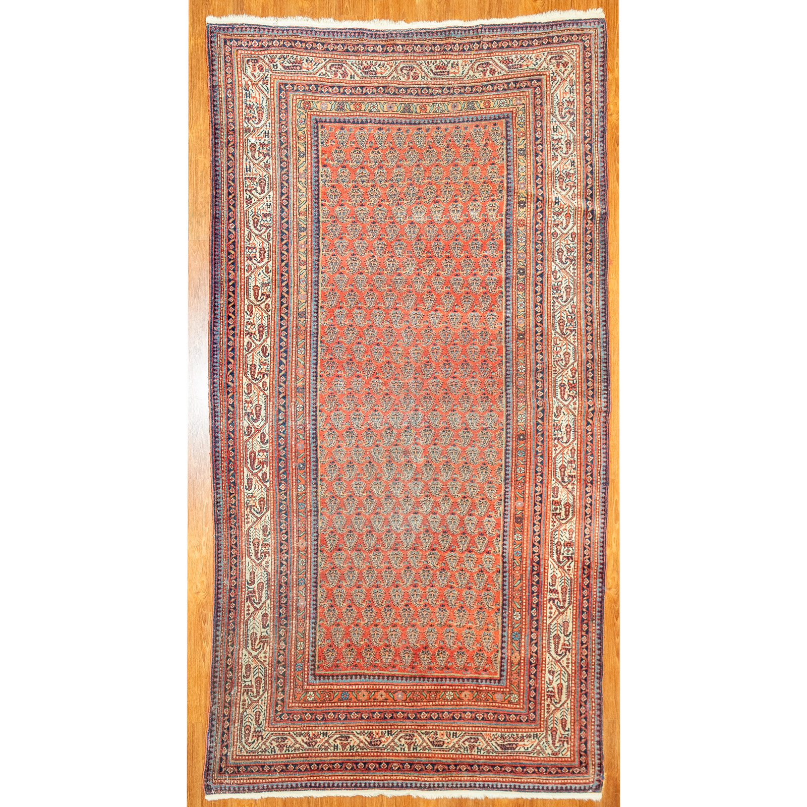ANTIQUE SARABAND RUG, PERSIA, 5.3 X