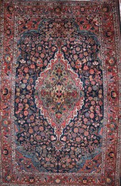 ANTIQUE SAROUK ORIENTAL SCATTE