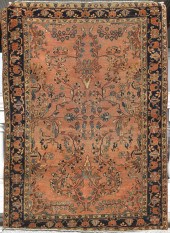 ANTIQUE SAROUK ORIENTAL SCATTE