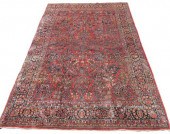 ANTIQUE SAROUK ROOM SIZE RUG 9