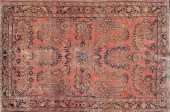 ANTIQUE SAROUK SCATTER RUGAnti