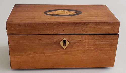 ANTIQUE SATINWOOD SHELL INLAID