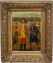 ANTIQUE SATIRICAL "TWO FIGURES