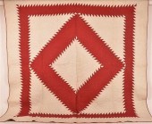 ANTIQUE SAWTOOTH PATTERN PATCH