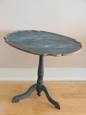 ANTIQUE SCANDINAVIAN FAUX MARB