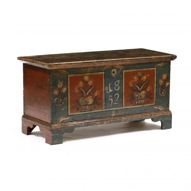 ANTIQUE SCANDINAVIAN PAINTED