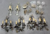 Antique Sconce Lot.Set of 4 wr