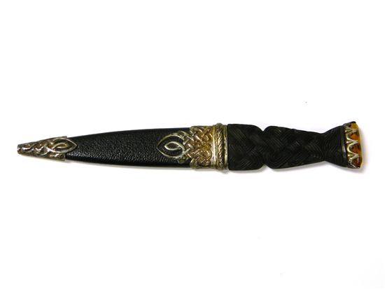 Antique Scottish dirk with