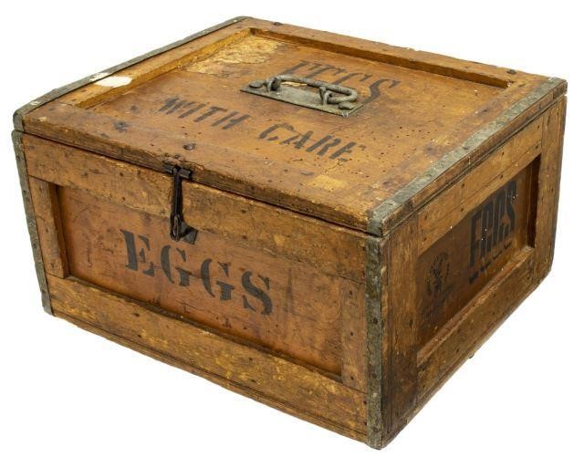 ANTIQUE SCOTTISH WOOD EGG