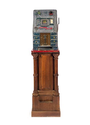 ANTIQUE SCREEN STARS SLOT MACHINE