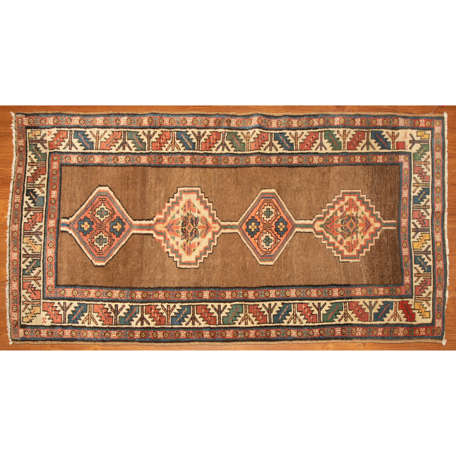 ANTIQUE SERAB RUG, PERSIA, 3.5 X