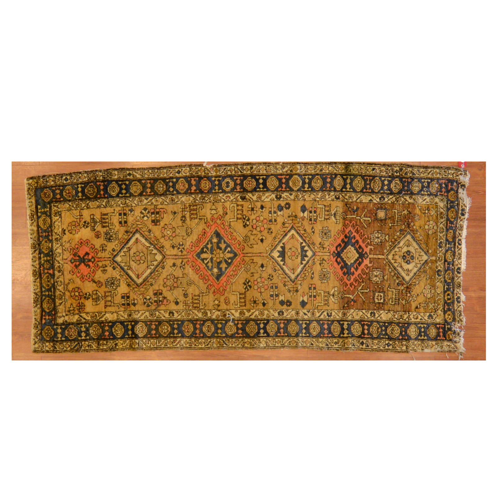 ANTIQUE SERAB RUNNER, PERSIA,