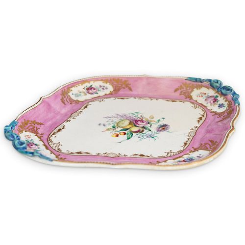 ANTIQUE SEVRES PORCELAIN SERVING