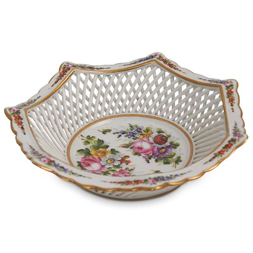 ANTIQUE SEVRES RETICULATED