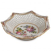 ANTIQUE SEVRES RETICULATED POR
