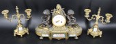 ANTIQUE SEVRES STYLE BRONZE CL