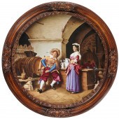 ANTIQUE SEVRES STYLE PORCELAIN