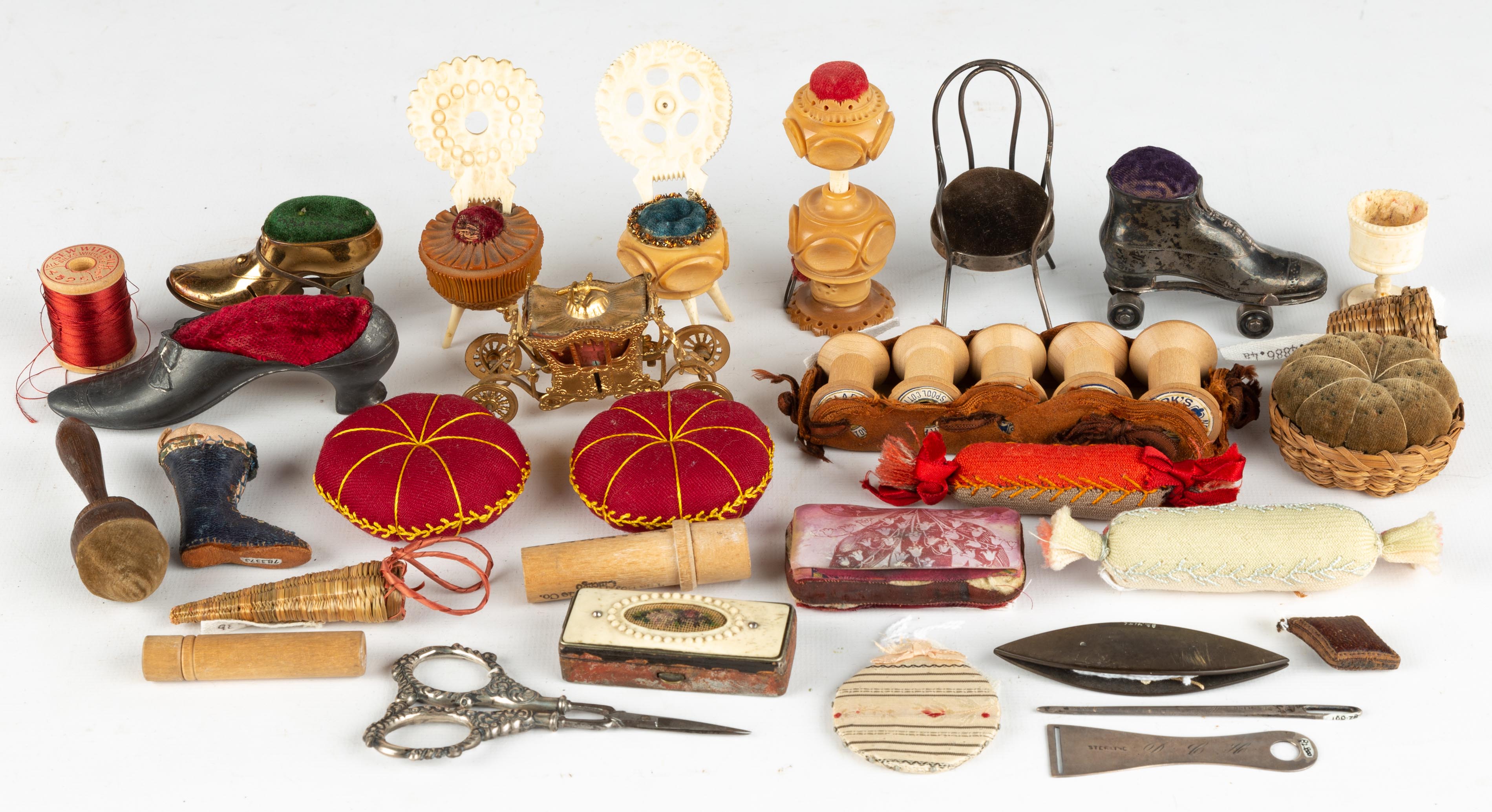 ANTIQUE SEWING ACCESSORIES