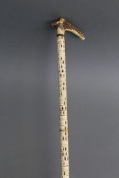 ANTIQUE SHARK VERTEBRAE WALKIN