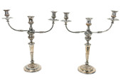 ANTIQUE SHEFFIELD 3 ARM SILVER