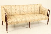 ANTIQUE SHERATON STYLE MAHOGAN