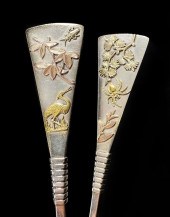 ANTIQUE SHIEBLER STERLING SALA
