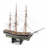 ANTIQUE SHIP MODEL OF THE "GRA