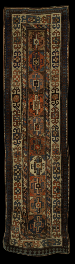 Antique Shirvan Carpet, 3' 2" x 11'
