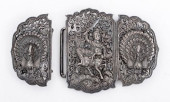ANTIQUE SIAM THAI FIGURAL SILV