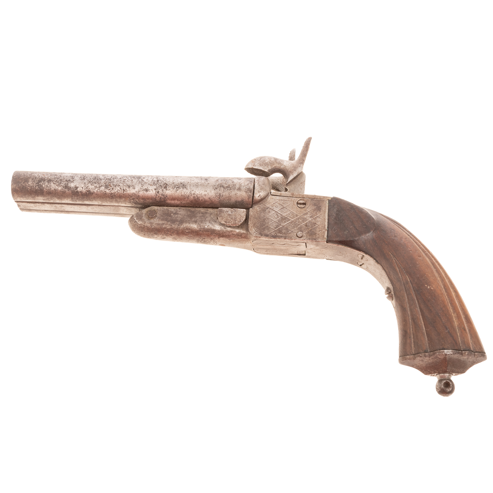 ANTIQUE SIDE BY SIDE BARREL