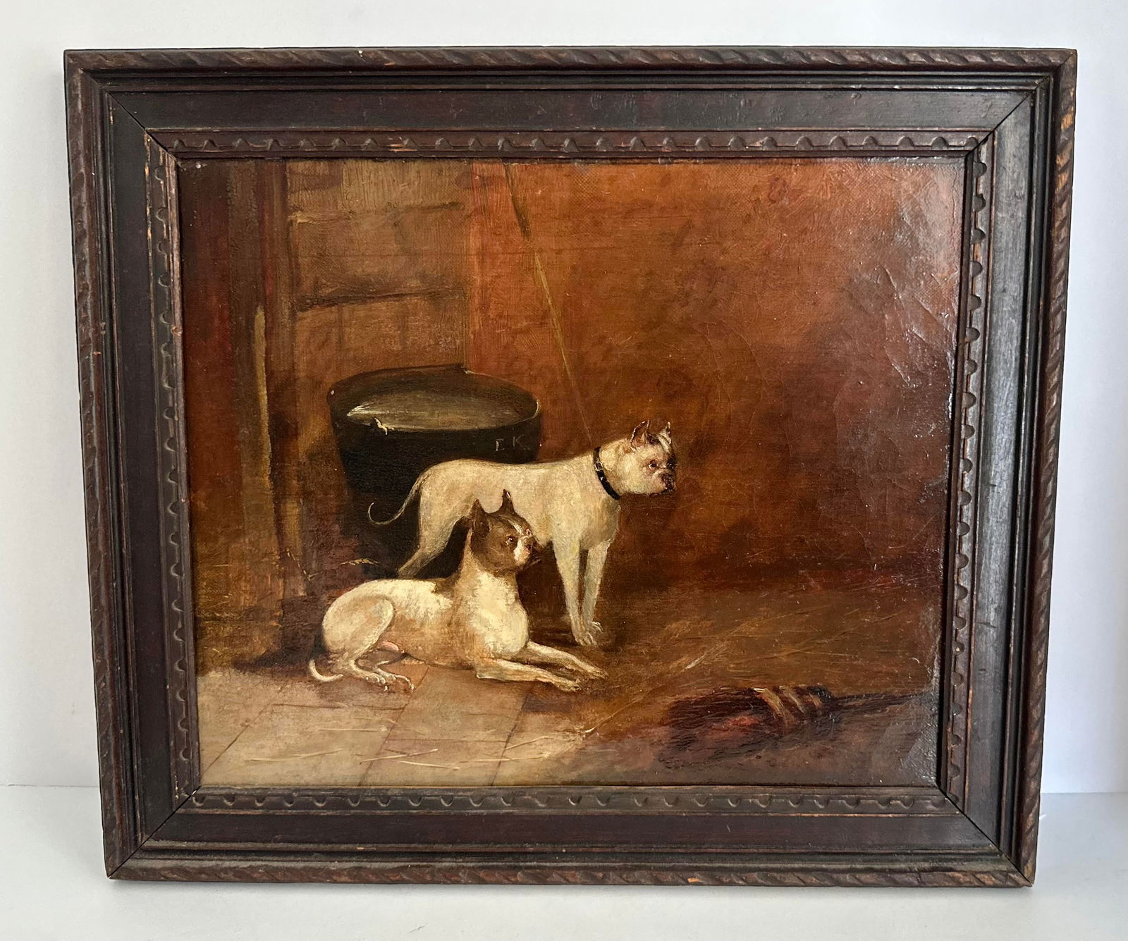 ANTIQUE SIGNED DATED 1888