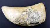 ANTIQUE SIGNED SPERM WHALE TOO