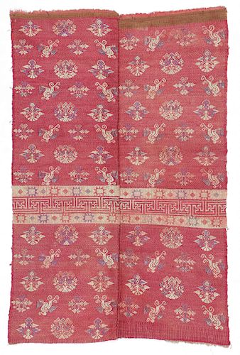 ANTIQUE SILK BROCADE WEDDING