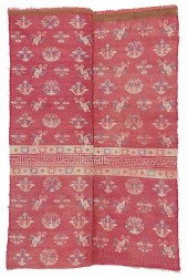 ANTIQUE SILK BROCADE WEDDING B