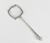 ANTIQUE SILVER PLATED MAGNIFYI