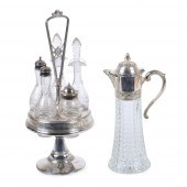 ANTIQUE SILVER PLATED TABLE AR