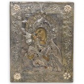 ANTIQUE SILVER RELIGIOUS RUSSI